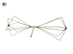 P6-121M1 non-folding broadband biconical antenna 30 - 300 MHz