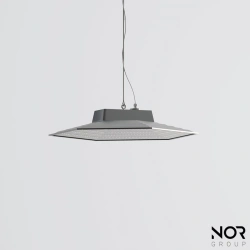 LED luminaire for industrial premises HEXA-120