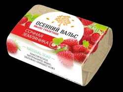 Solid toilet soap "Autumn Waltz Strawberry"