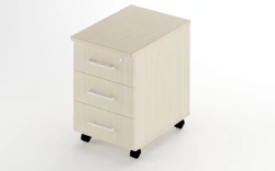 Office wooden pull-out drawer, series Rhythm