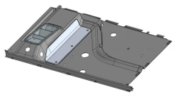 62825-401-5206030 SB Roof console assembly