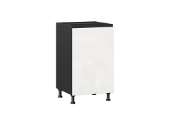 Sherwood LD.281630.000 Kitchen cabinet front 500 (White gloss/Black )