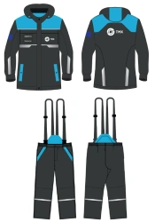 Men's suit for protection against low temperatures Line Supervisor/Specialist art.TMHER018