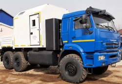 Special cargo-passenger truck, model 675612, on chassis KAMAZ 43118-37