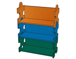 Shelf-rack ''Puzzle''/ SZH108