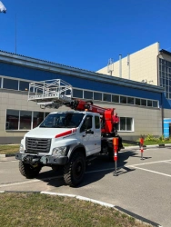 Self-propelled boom lift PSS-131.22E 58V-TV; 58G-TV; 58D-TV; 58E-TV "Red Machine".