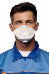 Personal respiratory protection equipment with filtering half-mask: respirator NEVA-110 FFP1 NR D