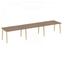Wooden desks for offices, administrative premises of Onix Wood series.