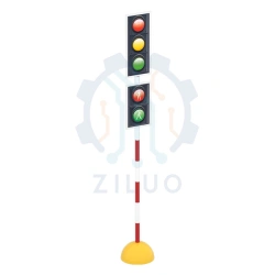Technical means for organising road traffic on the territory of the autocampus