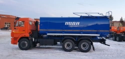 Tank truck for transportation of food liquids (technical water) ????/???/ ??, tank truck 4671?3-20 on chassis