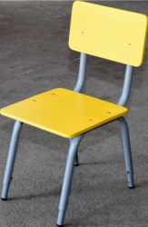 Metal frame chair for children