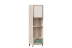 Country LD 245220.000 drawer front with oven Sonome Arch Light/Sonome Arch Green