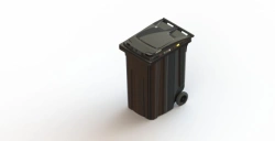 Mobile bin 360l Art.28.C29 (20.806.98.PE; 21.055.98.PE)