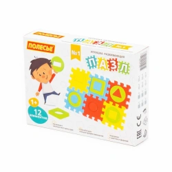 Developmental toy "Puzzle" ?1 (12 elements) (in a box), Article 91406