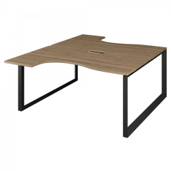 Bench ergonomic double for 2 workplaces NTMP.O.B2-040