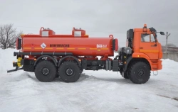 Tank truck, type GRK66, modification 56168-50 (56168-0000010-50), on chassis KAMAZ-43118-A5, KAMAZ-43118-50.