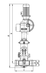 Gate valve 1511-200-ED