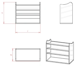 Shoe cabinet (OB.1 series)