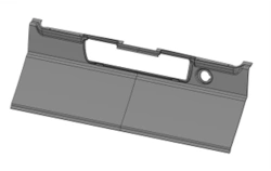 Middle door PUD 5299230-5702020-50