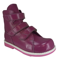 Orthopaedic footwear with complex apparatus and prosthetic footwear without insulated lining (pair): boots for small children, p