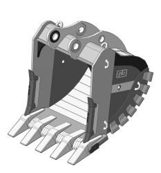 Heavy duty rock bucket RDX-83.21-NF1