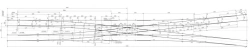 Crossing of type P65 grade 2/9 on reinforced concrete blocks LVT-M of project H02.001.0000.00-04