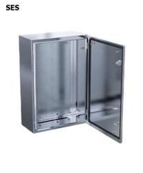 Stainless steel compact distribution cupboard SES 50.50.21