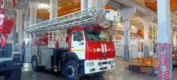 Truck lift fire telescopic with ladder TPL-32K-1M