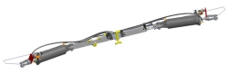 Vehicle door pneumatic actuator 16N3X50/150T1B022