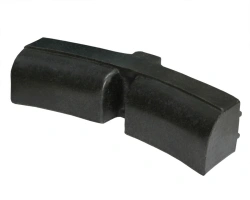 Composite brake pads on mesh-wire frame for railway wagons (Pad K-V-SPK 330 (25610-N) TIIR-) TIIR-