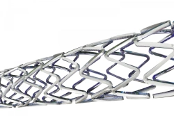 Uncoated metal coronary artery stent