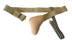 Herniated scrotal bandage with elasticated waist, one-sided BN5-17