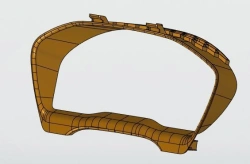 Instrument panel combination trim 3221-5325270