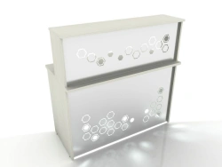 Reception desk, 401-001-4, 1183x600x1160