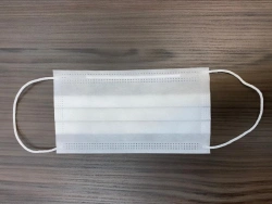 Medical three-layer mask for single use