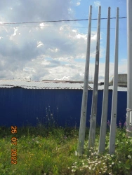 Lighting support welded steel type OGK