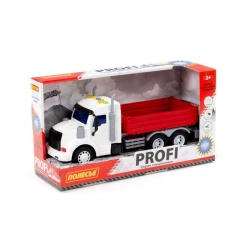 "Pro", inertial flatbed car (with light and sound) (red) (in box), article 91673.