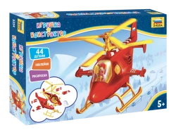 Assembled model "Rescue helicopter"