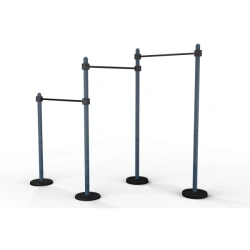 Three-level horizontal bar
