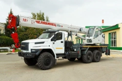 Truck crane KS-45734 of modification 6929Z0, 6929Z0-1 (using the cab of KS-55732M1.92.00.000 or KS-65717M5.92.00.000) on the cha