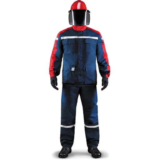 Women's Protective Suit Against Arc Flash and Low Temperature Hazards