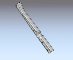 Left side rear pillar trim A3BR23-5402203