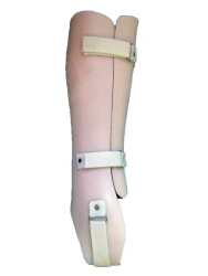 Shin brace, also cosmetic