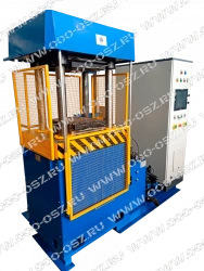 Hydraulic press model PK12160VFD with 160 tonnes capacity