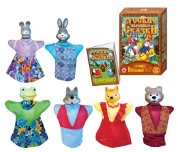 Puppet theatre "Teremok" (6 persons.), (bol. pack.)