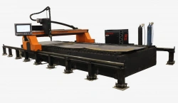 CNC plasma and gas-oxygen metal cutting machine