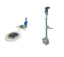 Universal unit for grinding and lapping of sealing surfaces of pipeline valves (type PSh)