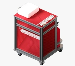 ?0001 Interactive simulator "Universal mobile complex for training in the use of primary fire extinguishing means".
