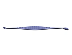 Gynaecological polymeric double-sided single-use sterile Folkman 3D spoons
