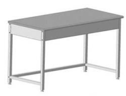 Metal laboratory table